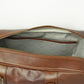 Old Angler Chestnut Brown Soft Calfskin Leather Briefcase