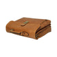 Old Angler Gold Full Grain Leather Briefcase