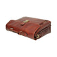 Old Angler Brown Full Grain Leather Briefcase