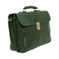 Old Angler Royal Green Full Grain Leather Briefcase