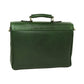 Old Angler Royal Green Full Grain Leather Briefcase