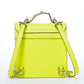 SUSU The Hollywood Yellow Leather Backpack Handbag