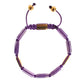 Nialaya CZ Amethyst 18K Gold 925 Bracelet