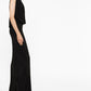 Saint Laurent Black Sleeveless Long Dress