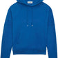 Saint Laurent Cobalt Blue Embroidered Logo Hooded Sweatshirt