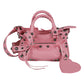 Balenciaga Neo Pink Embellished Handbag