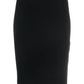 Saint Laurent Black Wool Pencil Skirt