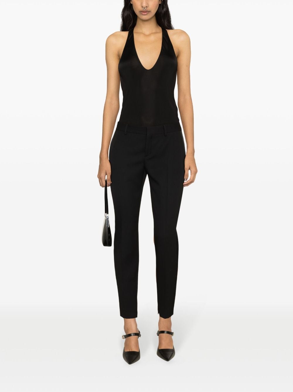 Saint Laurent Black Sleeveless Top