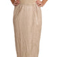 Dolce & Gabbana Beige Lace Spaghetti Strap Sheath Dress