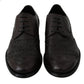 Dolce & Gabbana Brown Leather Brogue Derby Dress Shoes