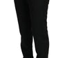 Dolce & Gabbana Black Dress Formal Trouser Mens Wool Pants