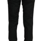 Dolce & Gabbana Black Dress Formal Trouser Mens Wool Pants