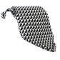 Dolce & Gabbana Black Patterned Mens Necktie 100% Silk Tie