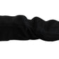 Dolce & Gabbana Black Gray Mid Arm Length Mittens Wool  Gloves