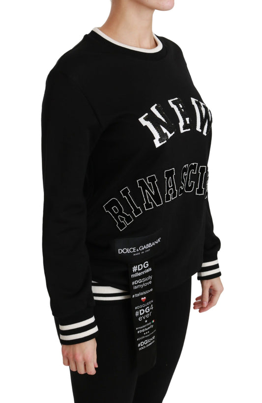 Dolce & Gabbana Black Rinascimento #DGmillennials Sweater