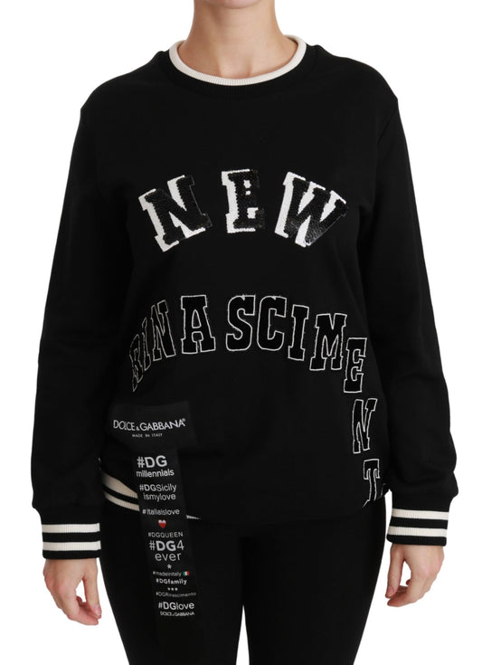 Dolce & Gabbana Black Rinascimento #DGmillennials Sweater