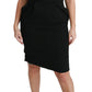 Dolce & Gabbana Black Sheath Stretch Dress