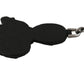 Dolce & Gabbana Leather Dominico Stefano #DGFAMILY Logo Badge Keychain