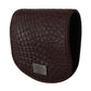 Dolce & Gabbana Brown Exotic Skin Pocket Condom Case Holder