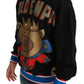 Dolce & Gabbana Black Sweater Pig of the Year Hooded