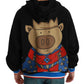 Dolce & Gabbana Black Sweater Pig of the Year Hooded