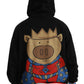 Dolce & Gabbana Black Sweater Pig of the Year Hooded