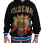 Dolce & Gabbana Black Sweater Pig of the Year Hooded