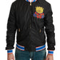 Dolce & Gabbana Black YEAR OF THE PIG Bomber Jacket