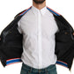 Dolce & Gabbana Black YEAR OF THE PIG Bomber Jacket