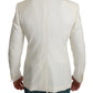 Dolce & Gabbana SICILIA Cream Single Breasted Formal Blazer