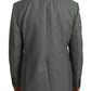 Dolce & Gabbana Gray Slim Fit Formal MARTINI Blazer