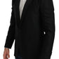 Dolce & Gabbana Black Slim Fit Coat Jacket MARTINI Blazer