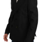 Dolce & Gabbana Black Slim Fit Wool Blazer Jacket