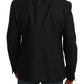 Dolce & Gabbana Black Slim Fit Wool Blazer Jacket