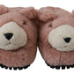 Dolce & Gabbana Pink Bear House Slippers Sandals Shoes