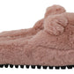 Dolce & Gabbana Pink Bear House Slippers Sandals Shoes