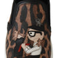 Dolce & Gabbana Leather Leopard #dgfamily Loafers Shoes