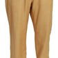 Dolce & Gabbana Gold Year Of The Pig Cotton Mens Pants