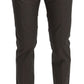 Dolce & Gabbana Brown Casual Mens Trouser 100% Cotton Pants