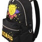 Dolce & Gabbana Black Golden Pig of the Year School Backpack