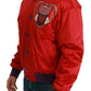 Dolce & Gabbana Red YEAR OF THE PIG Bomber Jacket