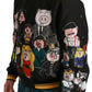 Dolce & Gabbana Black YEAR OF THE PIG Bomber Jacket