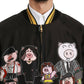 Dolce & Gabbana Black YEAR OF THE PIG Bomber Jacket