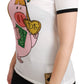 Dolce & Gabbana White YEAR OF THE PIG Top Cotton T-shirt