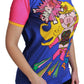 Dolce & Gabbana Purple PIG SUPERGIRL Top Cotton T-shirt