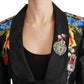 Dolce & Gabbana Enchanted Sicilian Black Brocade Blazer