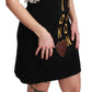 Dolce & Gabbana Black Fashion Devotion Sheath Mini Dress