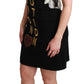 Dolce & Gabbana Black Fashion Devotion Sheath Mini Dress