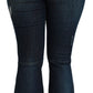 Dolce & Gabbana Blue Denim Cotton Stretch Flared Jeans