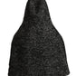 Dolce & Gabbana Gray Tweet Wool Shoulder Hat Hooded Scarf